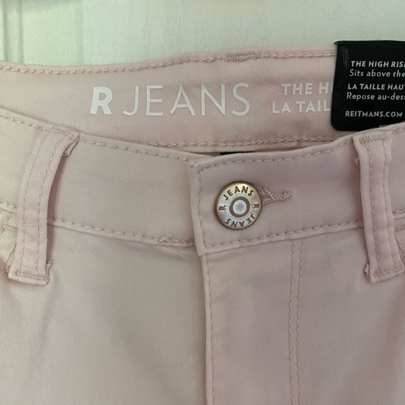 Reitmans BNWT Pink Cropped Jeans - Picture 7 of 8